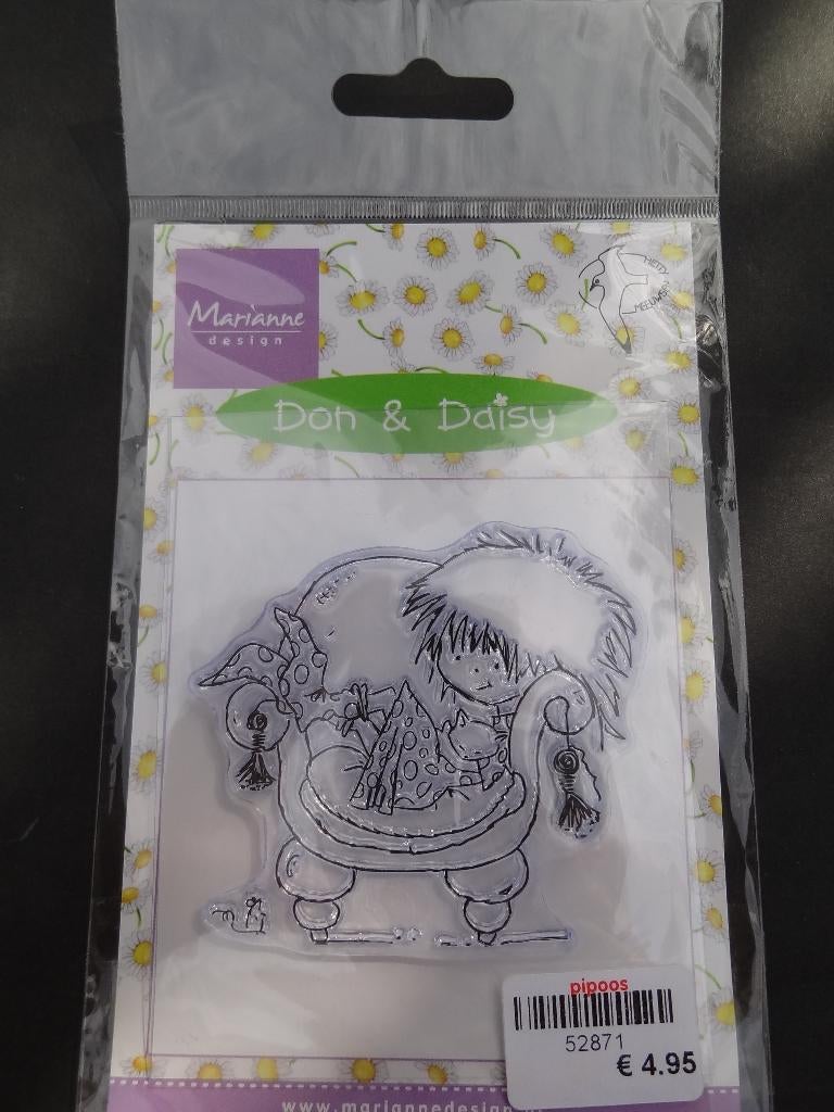 stempel Don & Daisy op de bank DDS3305 *nieuw*, Ophalen of Verzenden, Nieuw, Clearstamp