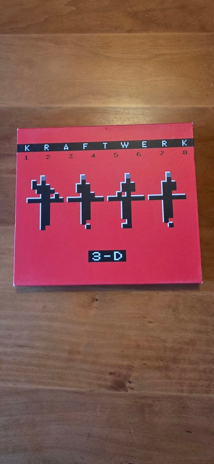 Kraftwerk 3-D CD - Elektronische Muziek, Cd's en Dvd's, Inclusief boekje, Ophalen of Verzenden, Zo goed als nieuw, Electro