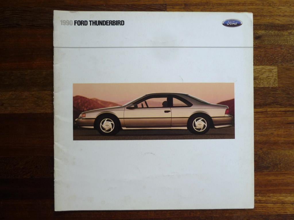 Ford Thunderbird (1990, USA), Boeken, Auto's | Folders en Tijdschriften, Zo goed als nieuw, Ford, Ophalen of Verzenden