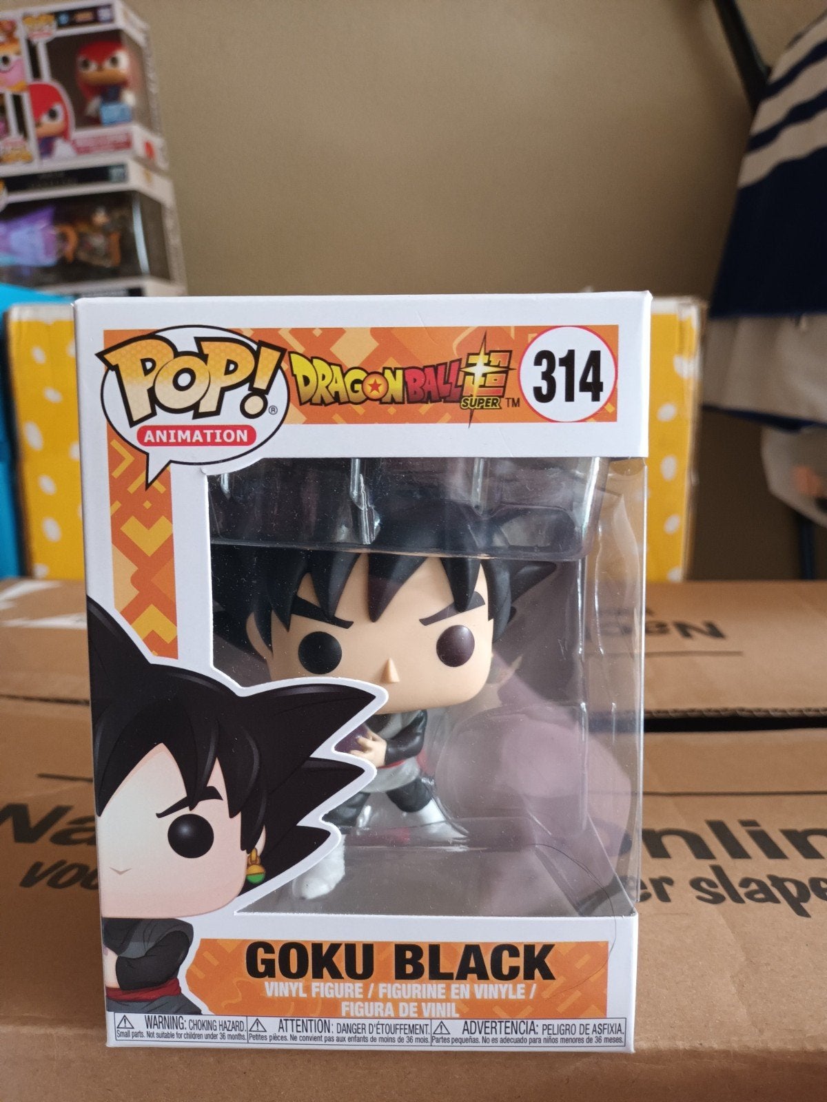 Funko Pop! Dragon Ball Super Goku Black #314, Ophalen of Verzenden, Nieuw