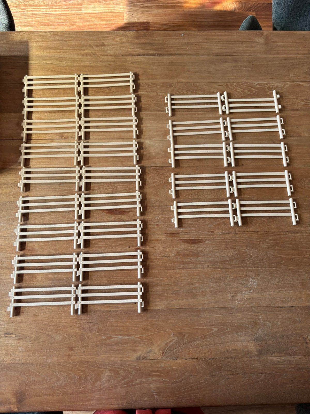 28x Schleich hekwerk – paardenweide / manege, Ophalen of Verzenden, Zo goed als nieuw