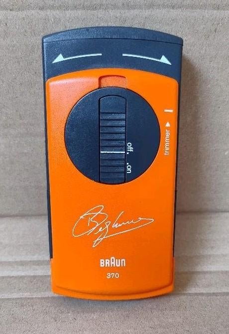 Scheerapparaat Braun 370 limited edition Dennis Bergkamp, Ophalen of Verzenden, Gebruikt, Overige binnenlandse clubs, Overige typen