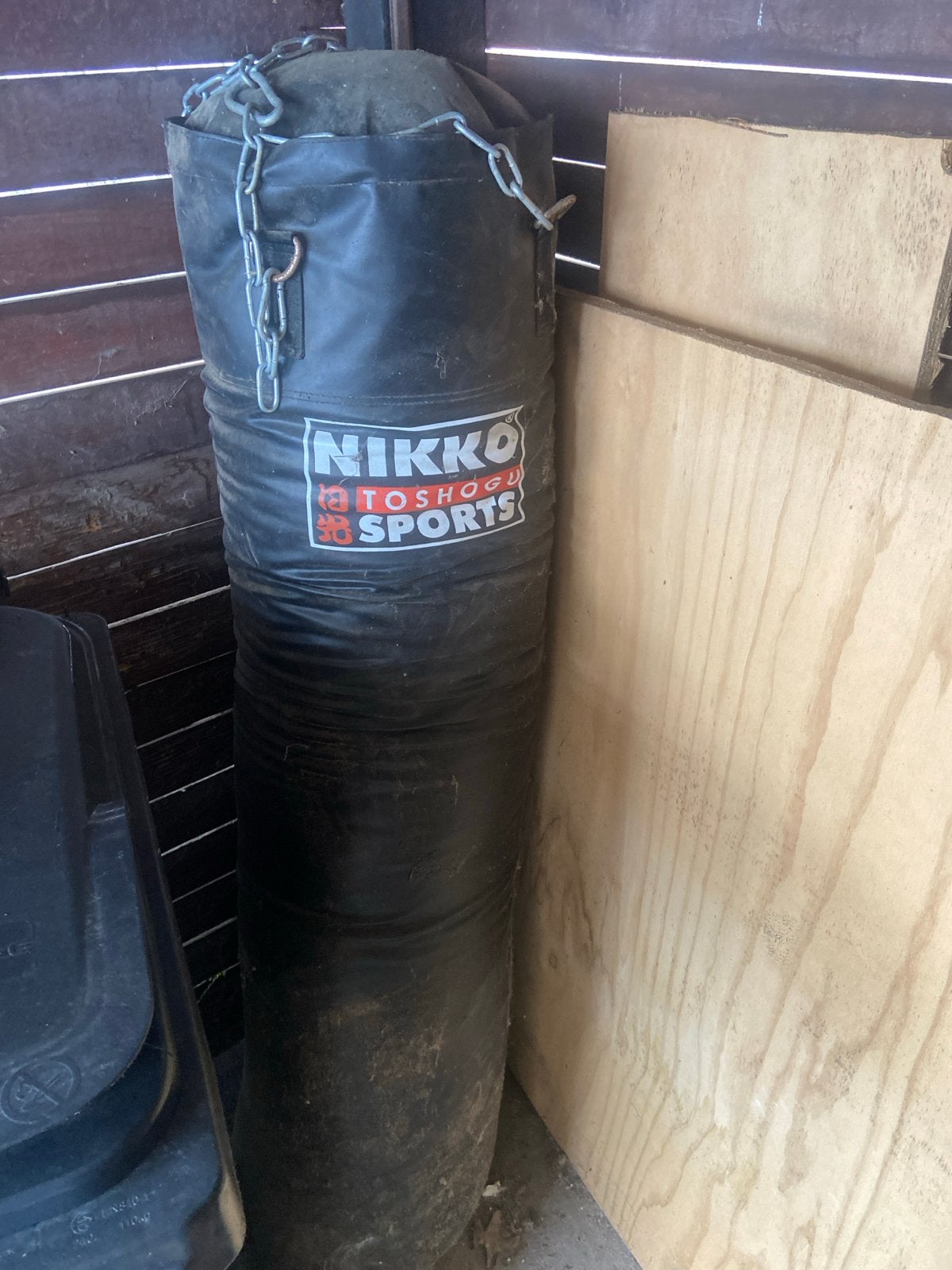 GRATIS - Nikko Toshogu Sports Bokszak - Gebruikt, Sport en Fitness, Ophalen of Verzenden, Gebruikt, Bokszak