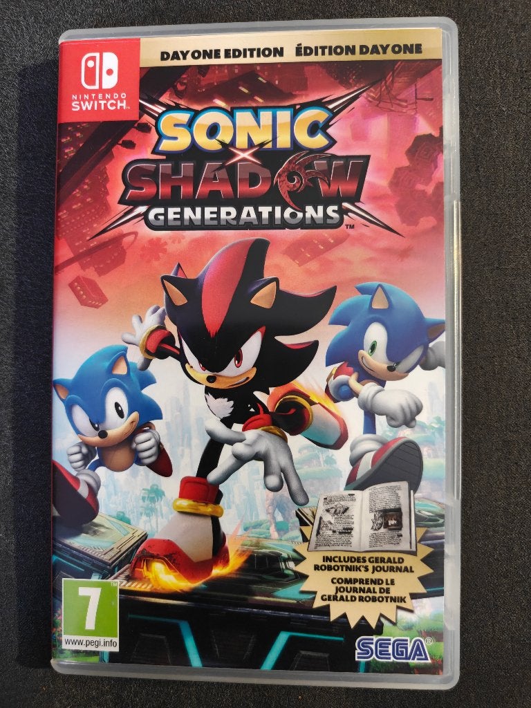 Sonic X Shadow Generations (Nintendo Switch), Avontuur en Actie, 1 speler, Ophalen of Verzenden, Zo goed als nieuw