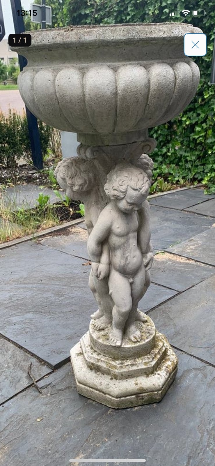 Mooi tuinbeeld om planten in te zetten, Tuin en Terras, Tuinvazen, Ophalen, Gebruikt