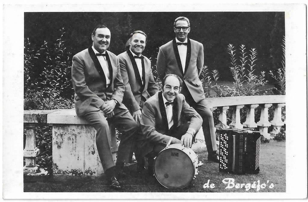 Tilburg - De Bergéfo's, echte brabantse humor, Verzenden, 1960 tot 1980, Ongelopen, Muziek
