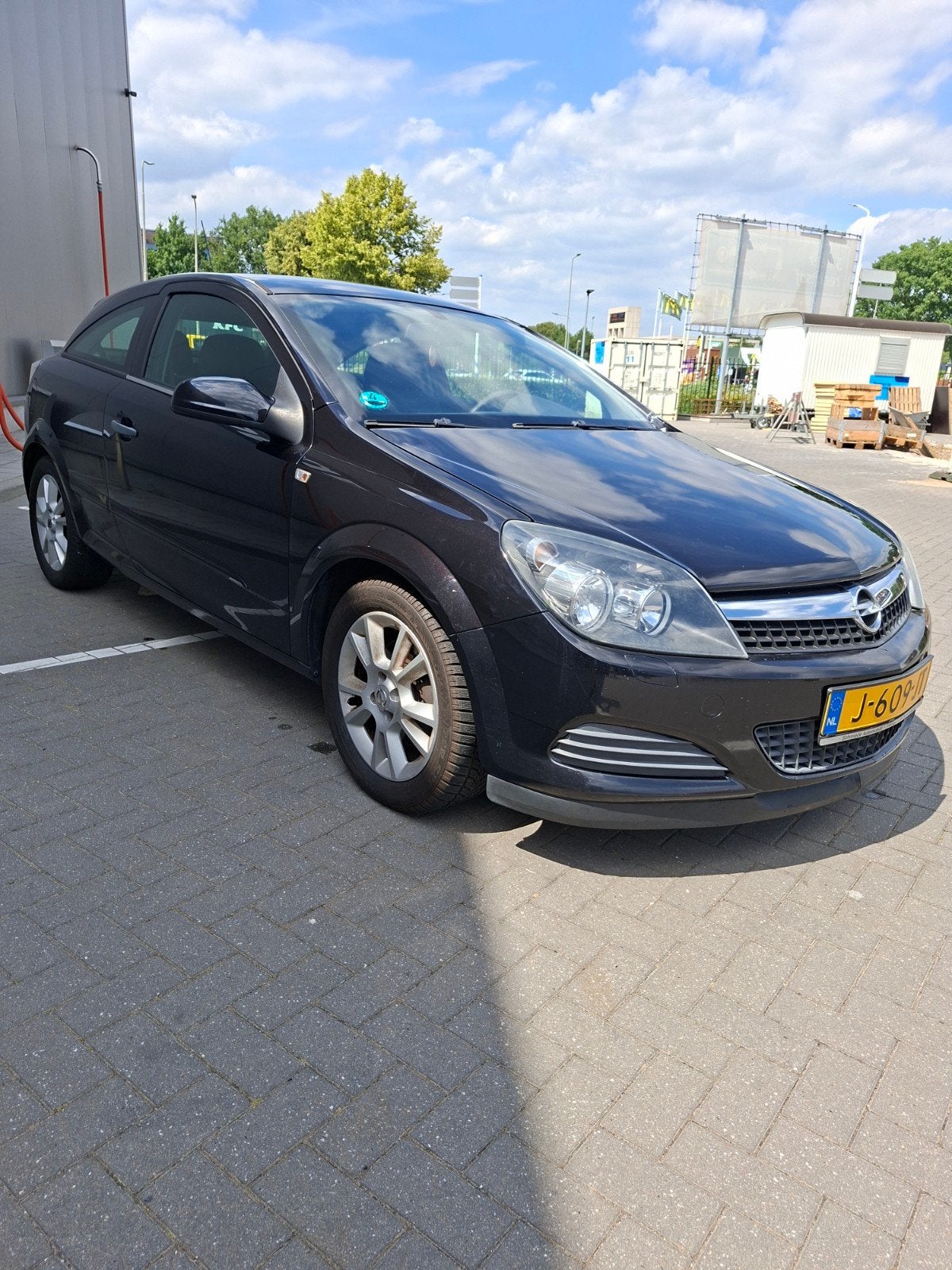 Opel Astra 1.4 16V nieuwe apk leuke auto, Voorwielaandrijving, Stof, Zwart, 4 cilinders