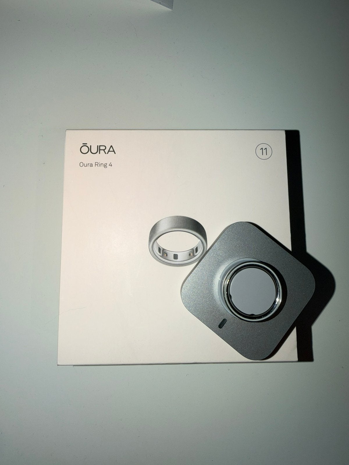 Oura Ring Gen 4 || Zilver || Maat 11, Overige materialen, Ophalen of Verzenden, Dame of Heer, Zilver