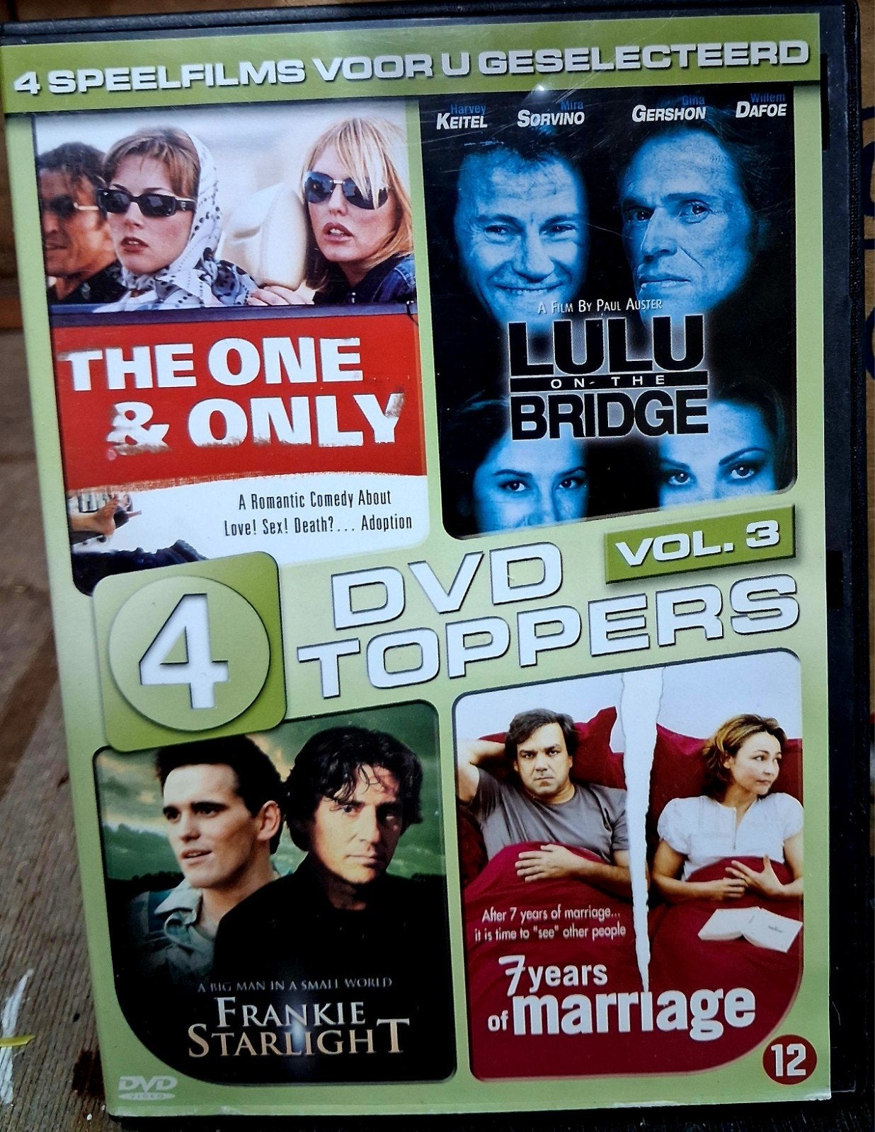 4 DVD Toppers, Vanaf 12 jaar, Ophalen of Verzenden, Zo goed als nieuw