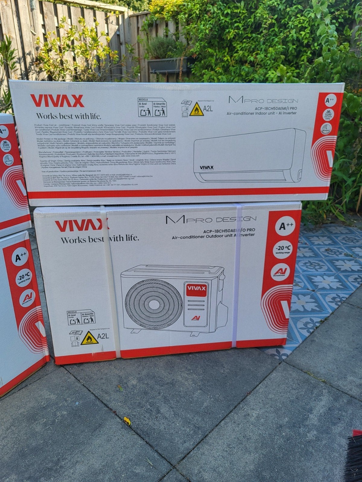 Vivax Airco 3.5 kW met afstandsbediening, Ophalen of Verzenden