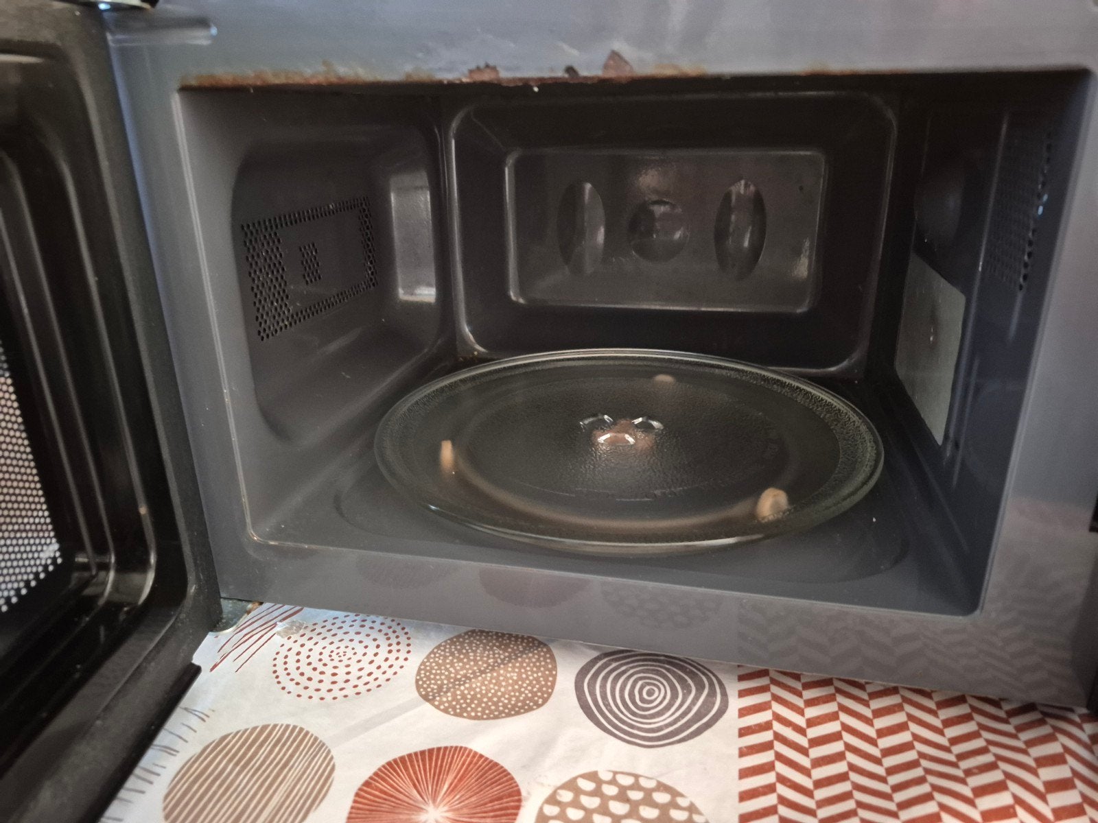 Mooie, goed werkende Inventum magnetron, Witgoed en Apparatuur, Gebruikt, Ophalen of Verzenden, Magnetron, Draaiplateau