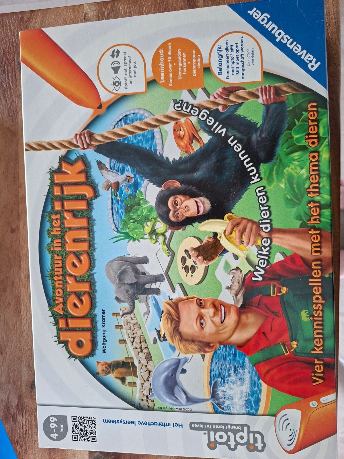 Tiptoi Avontuur in het Dierenrijk Ravensburger, Een of twee spelers, Ophalen, Gebruikt, Ravensburger