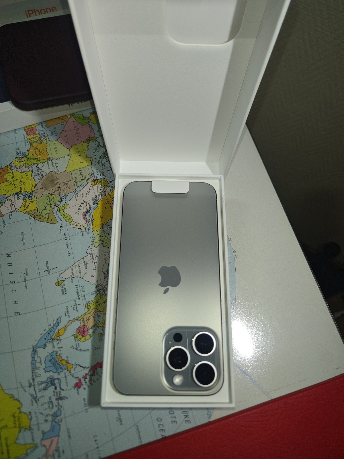 Iphone 15 Pro Max 512 NIEUW NOOIT AANGEZET, Telecommunicatie, Ophalen, 512 GB, Zwart, IPhone 15 Pro Max