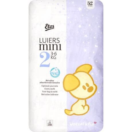 Woezel & Pip luiers maat 2, Kinderen en Baby's, Babykleding | Overige, Ophalen of Verzenden, Nieuw, Jongetje of Meisje