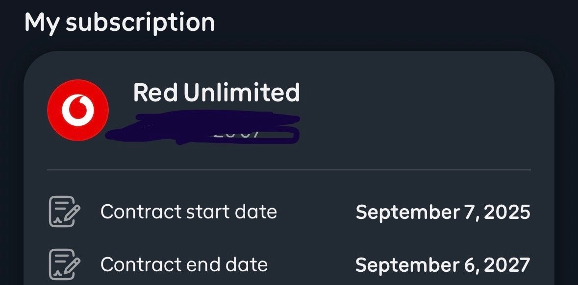 Vodafone Red Unlimited abonnement over te nemen (korting), Ophalen, Nieuw
