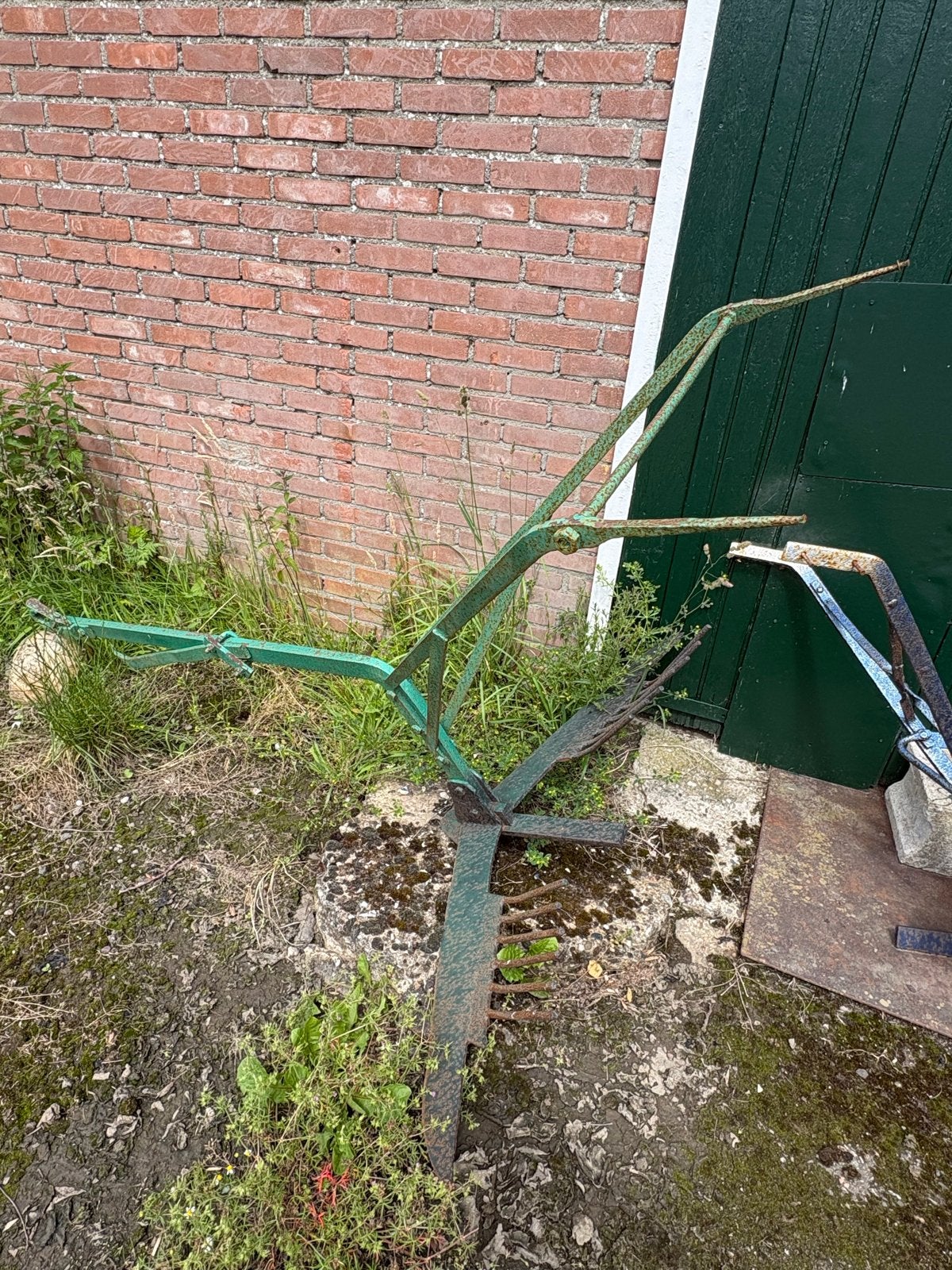 Oude handploeg / cultivator, Antiek en Kunst, Antiek | Gereedschap en Instrumenten, Ophalen