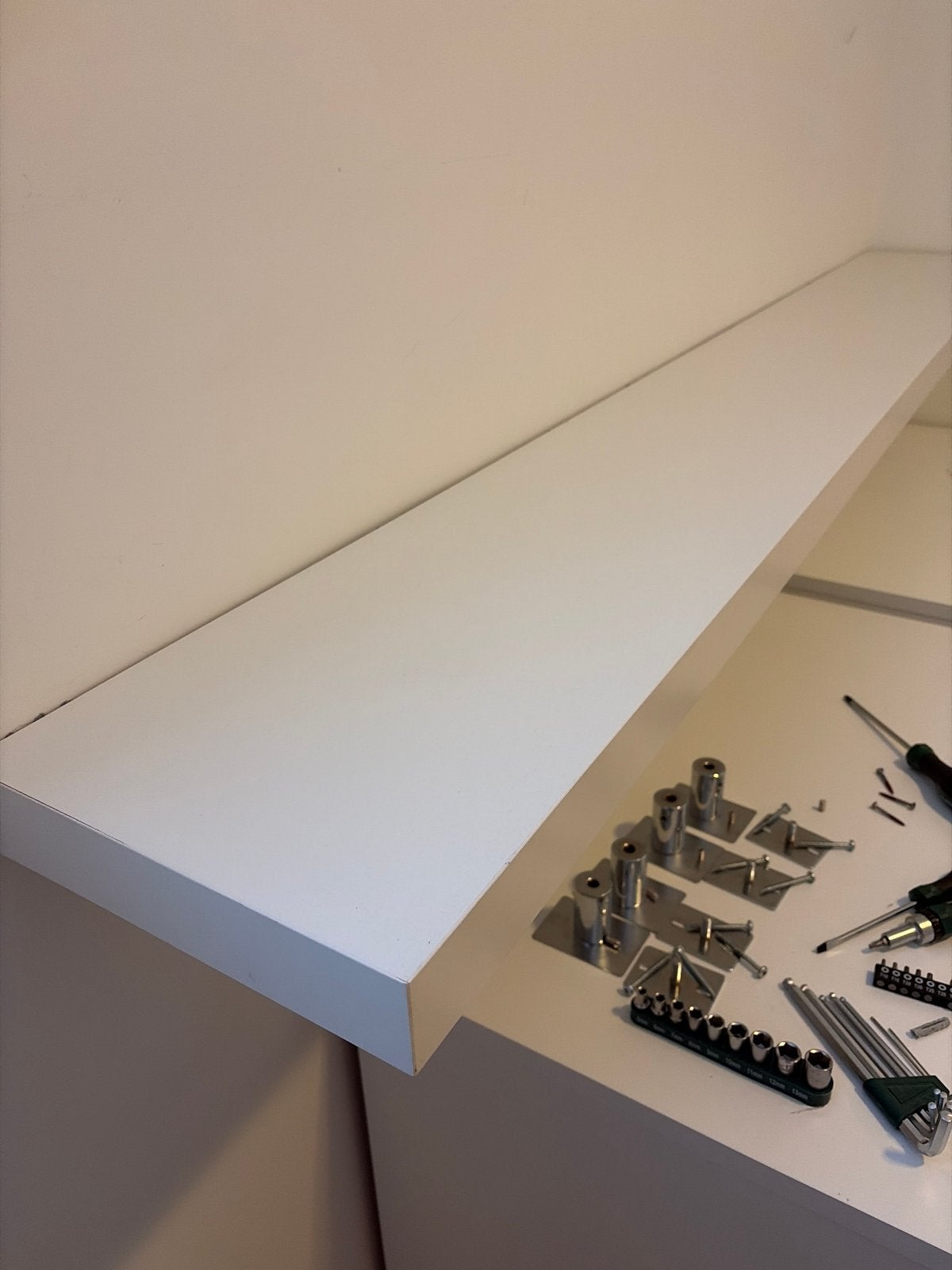 IKEA plank wit, ongeveer 1.90m lang, Huis en Inrichting, Ophalen, Gebruikt