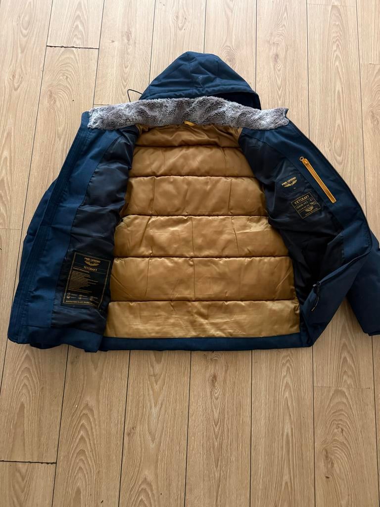 PME Legend Winterjas - Warm en Stijlvol, Ophalen, Zo goed als nieuw, Overige maten, Blauw
