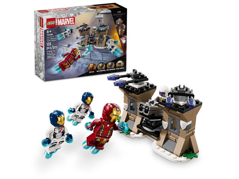 76288 LEGO Marvel: Iron Man & Iron Legion vs. Hydra Soldier, Ophalen of Verzenden, Nieuw, Complete set, Lego