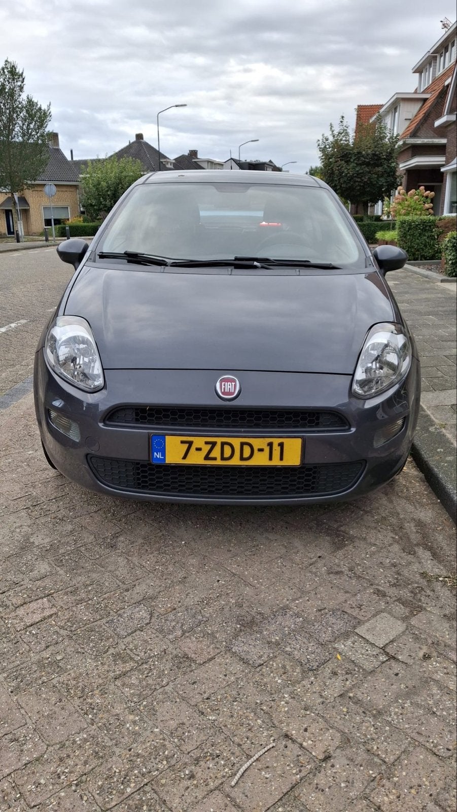 Fiat Punto 0.9 Twinair 74KW 3DR 2014 Grijs, Voorwielaandrijving, 40 €/maand, 100 pk, Origineel Nederlands