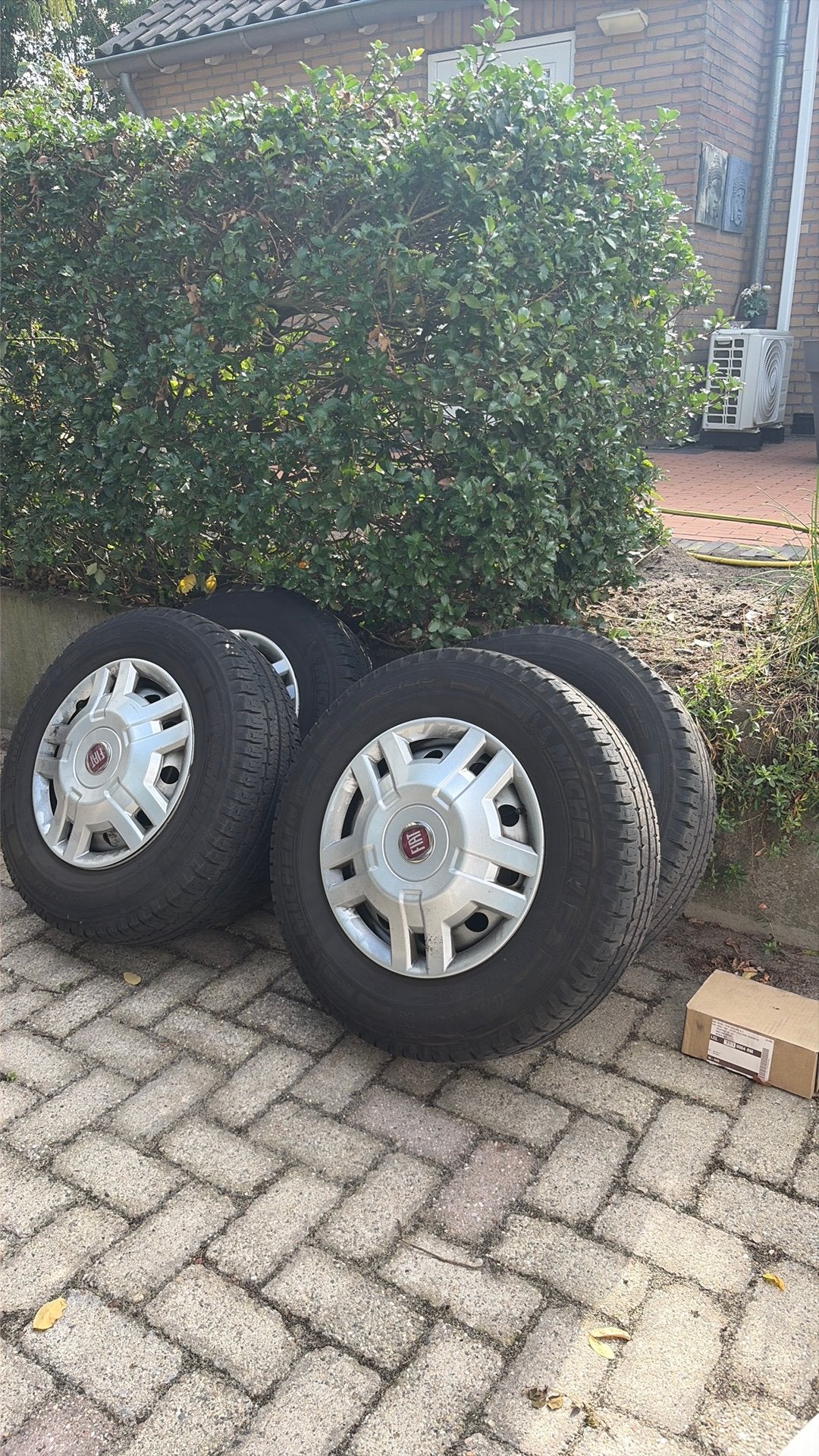 Originele velgen met Michelin banden Fiat Ducato, Ophalen, 15 inch, Band(en), Zomerbanden