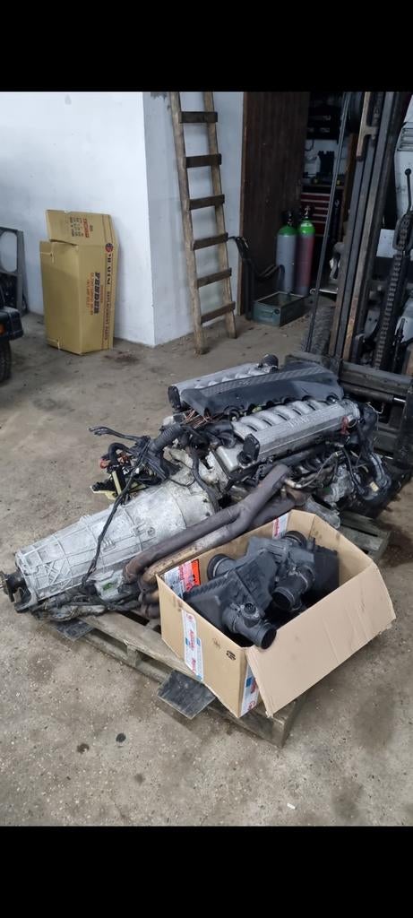 BMW M73B50 V12 E38 750i Motorblok en automaat complete swap, Auto-onderdelen, Ophalen, Gebruikt, BMW