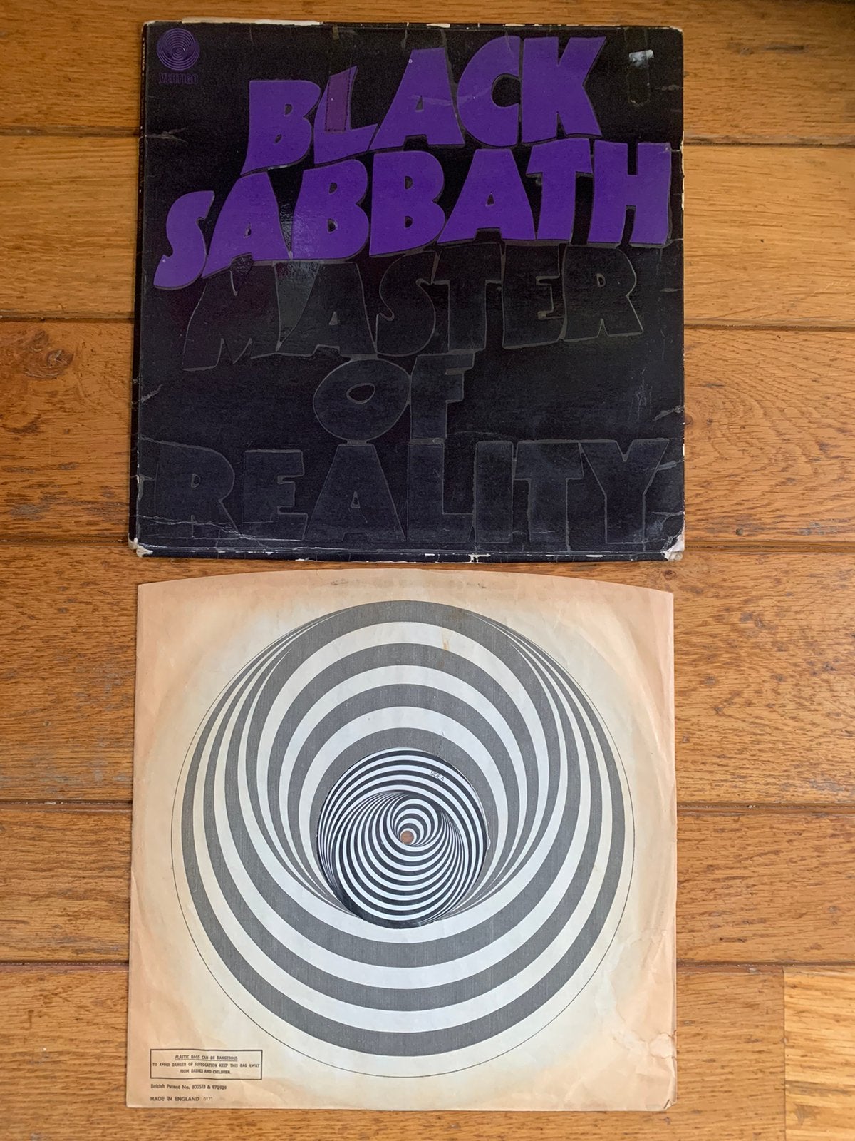 Hard Rock Heavy Metal Black Sabbath LP Master of Reality, Ophalen of Verzenden, Gebruikt