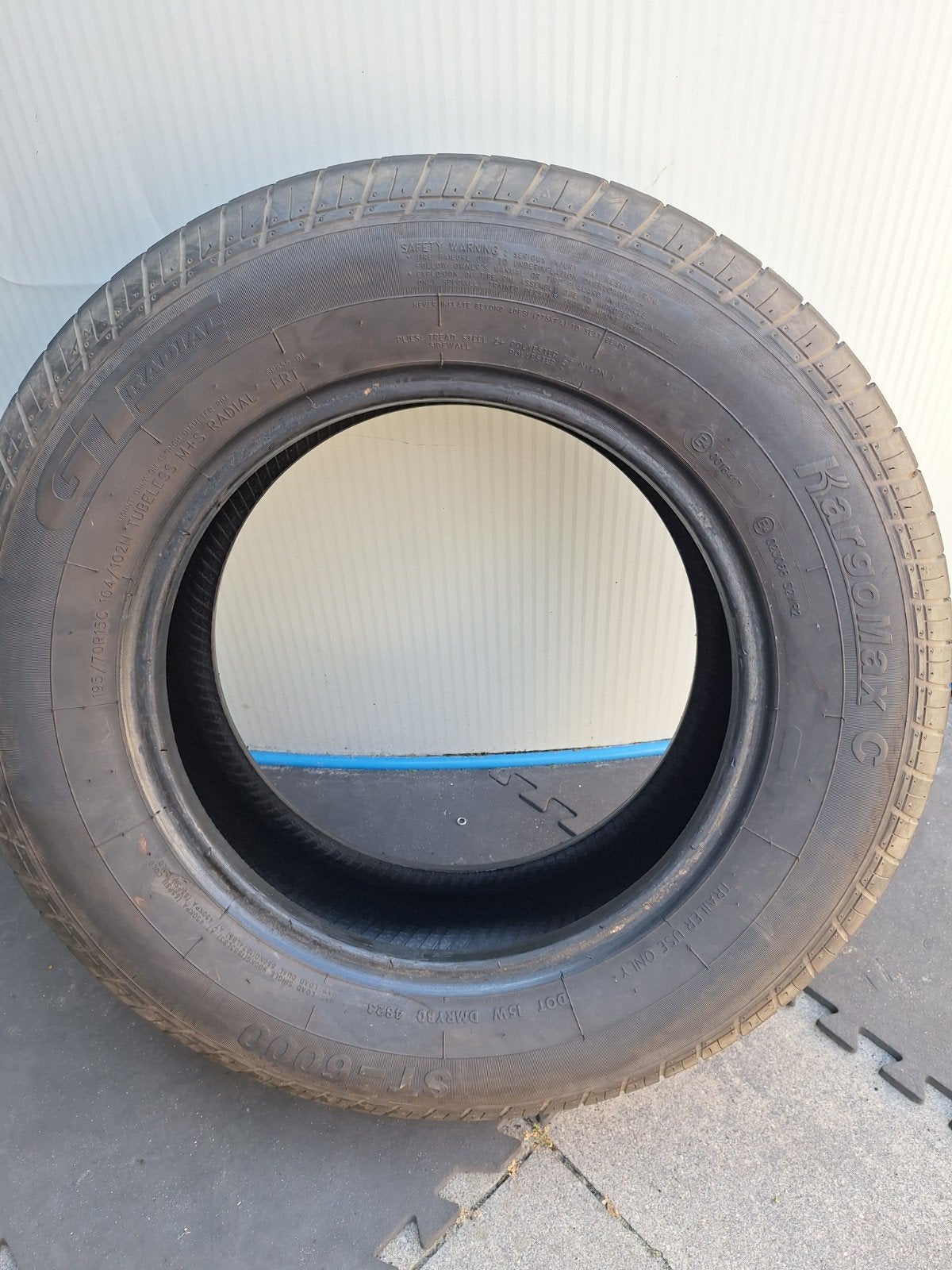 2 stuks GT Radial Kargomax ST-6000 195/70 R15C, Ophalen, Zo goed als nieuw