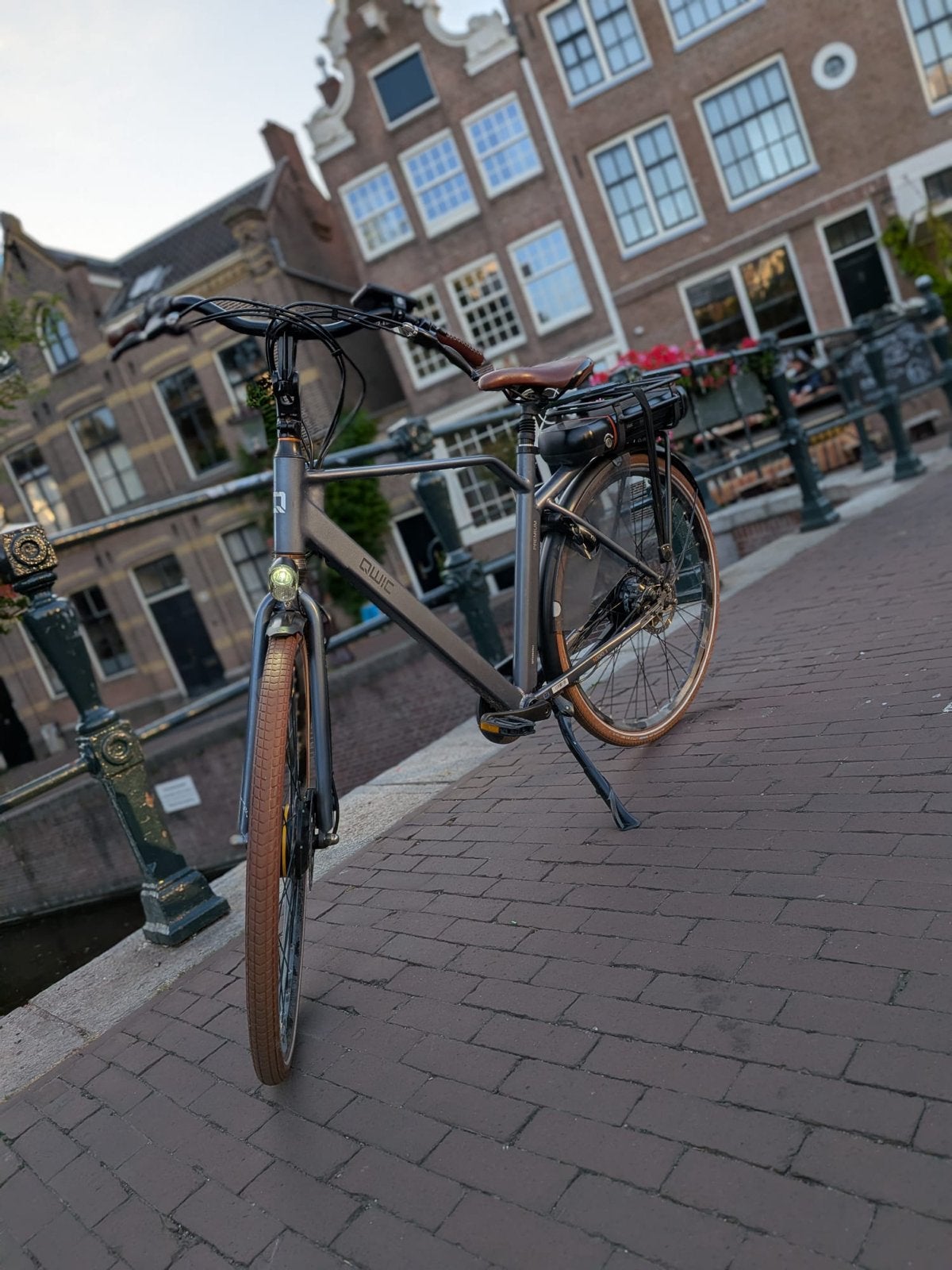Qwic e-bike, Fietsen en Brommers, Elektrische fietsen, Gebruikt, Qwic, 51 tot 55 cm, 50 km per accu of meer, Ophalen