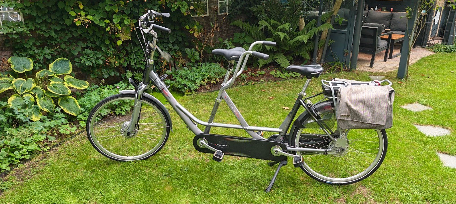 Sparta elektrische tandem, Ophalen, Gebruikt