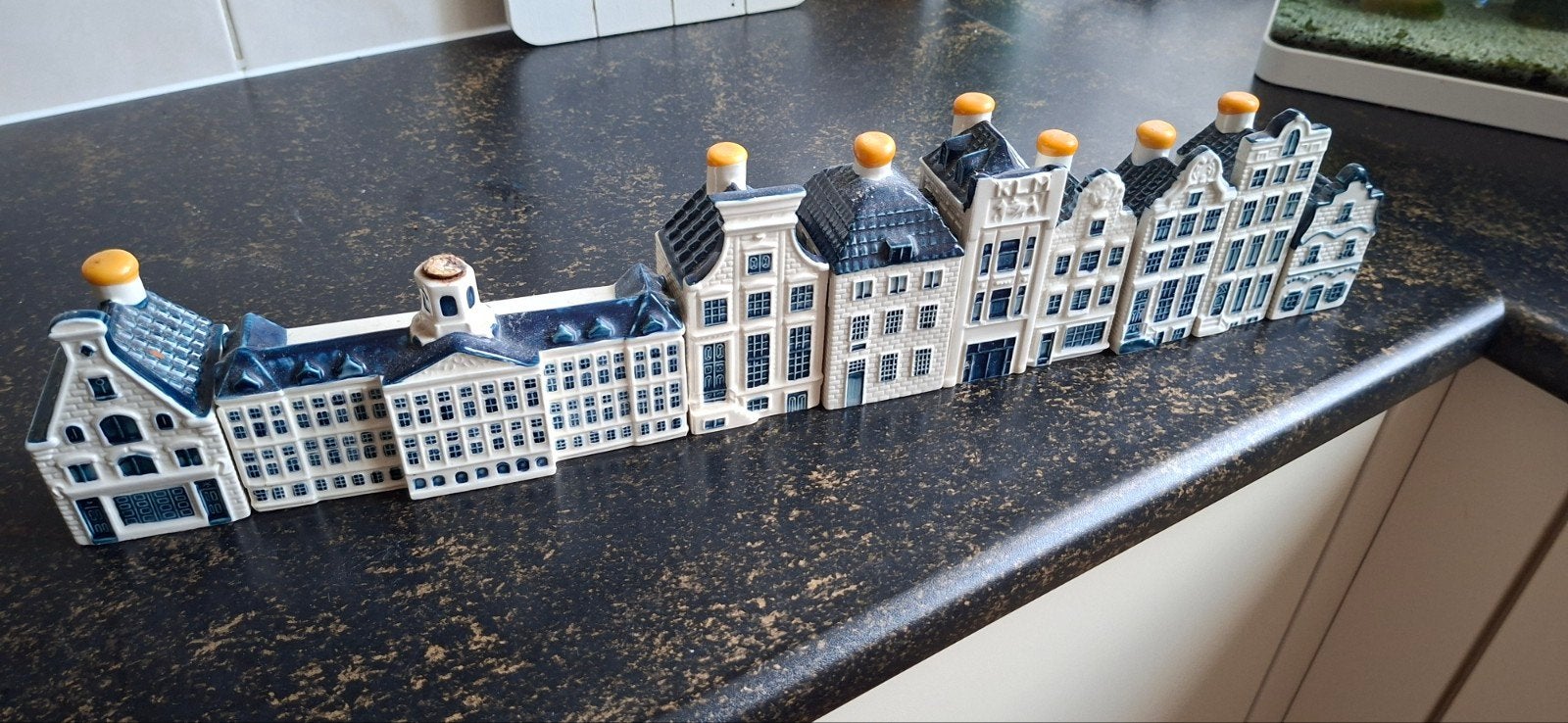 KLM huisjes - set van 9 stuks, Verzamelen, Ophalen of Verzenden, Zo goed als nieuw, Paleis of Waag