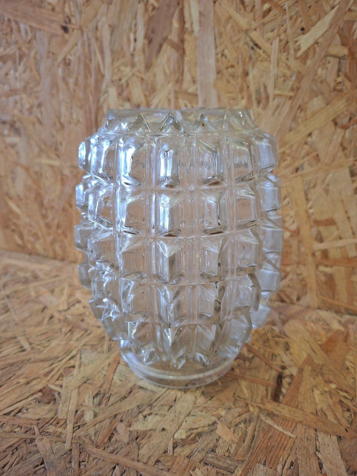 Losse glazen lampenkap ,vintage lampen glas los, Antiek en Kunst, Ophalen of Verzenden