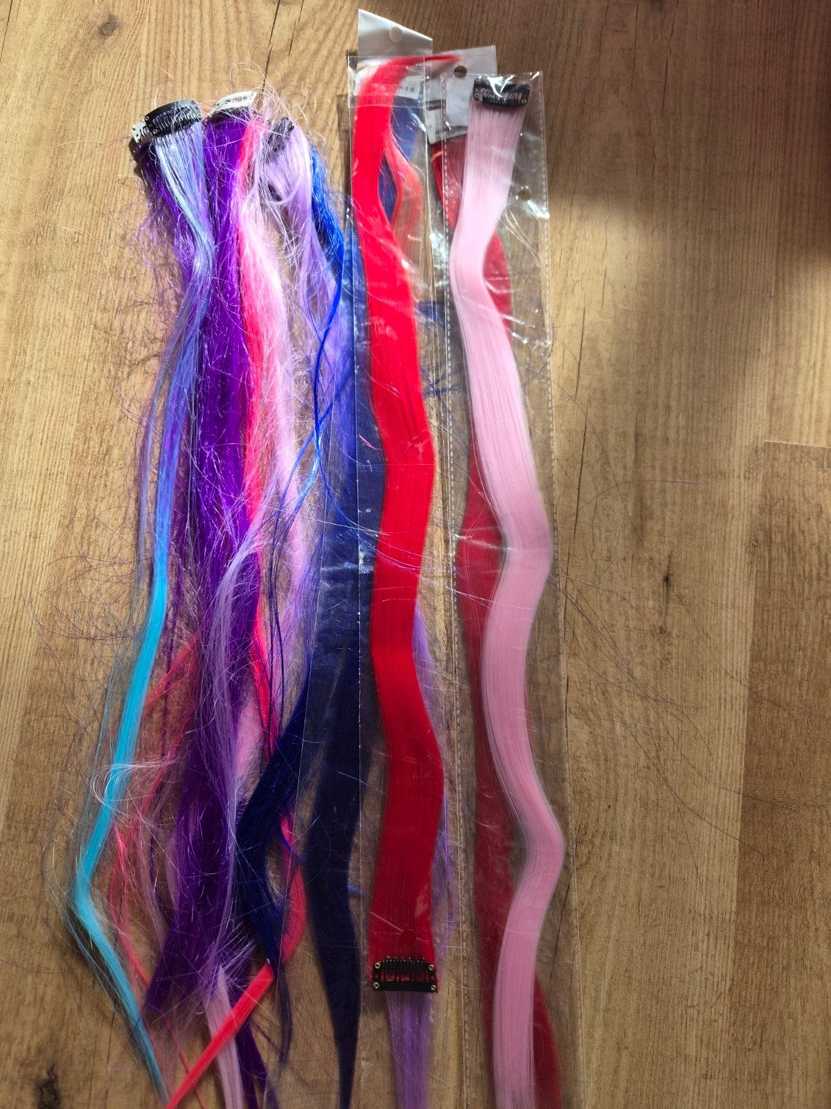 Gratis gekleurde haar extensions, Ophalen, Zo goed als nieuw, Pruik of Haarverlenging