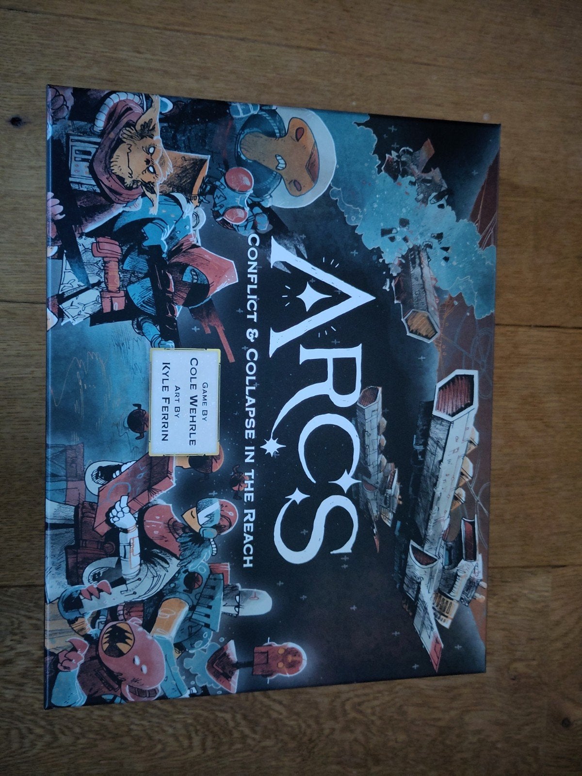 Arcs  Bordspel (Engels), Een of twee spelers, Ophalen of Verzenden, Zo goed als nieuw, Ledger Games
