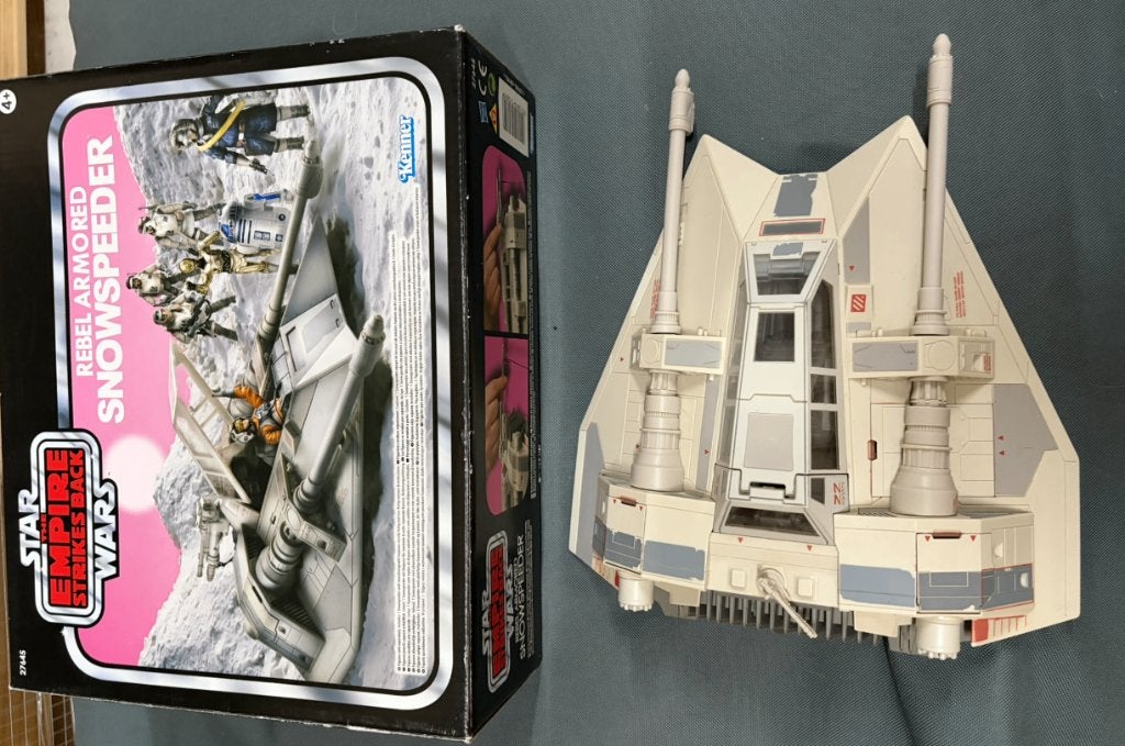 Star Wars - The Empire Strikes Back - Rebel Snowspeeder, Verzamelen, Ophalen of Verzenden, Zo goed als nieuw, Replica