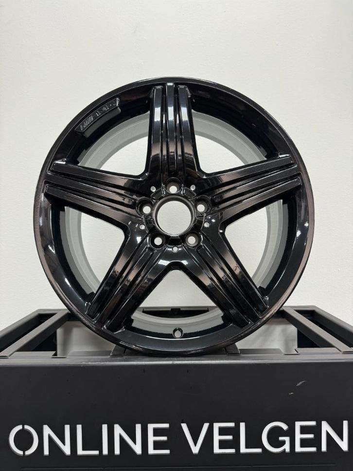Set 18 inch Originele Mercedes 5x112 ET48 velgen A B C CLA, Niet ingevuld, 18 inch, Velg(en), Niet ingevuld