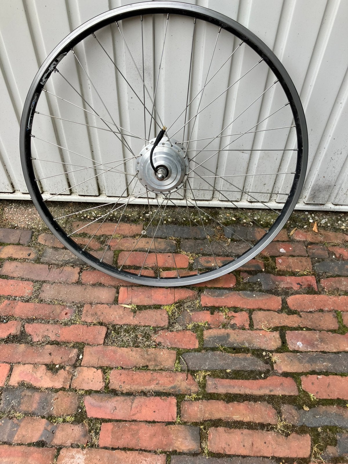 Multicycle voorwielmotor goed werkend, Fietsen en Brommers, Fietsonderdelen, Ophalen of Verzenden, Zo goed als nieuw, Wiel