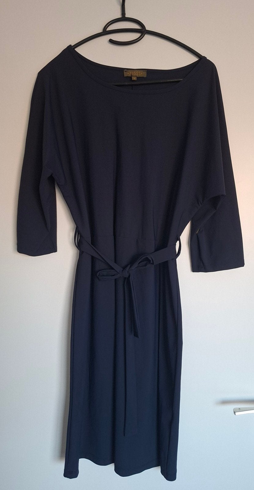 Blauwe jurk van Zusss, Zo goed als nieuw, Knielengte, Maat 36 (S), Zusss