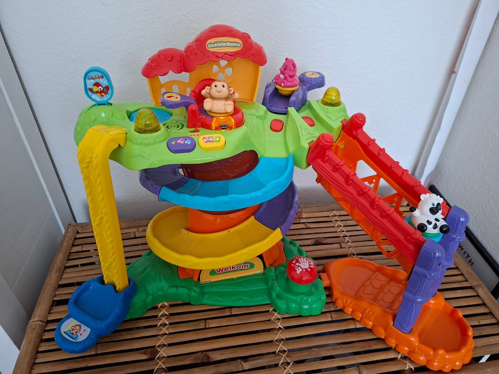 VTech Zoef Zoef Dieren Boomhuis Avontuur Speelset, Kinderen en Baby's, Ophalen, Zo goed als nieuw, 6 maanden tot 2 jaar