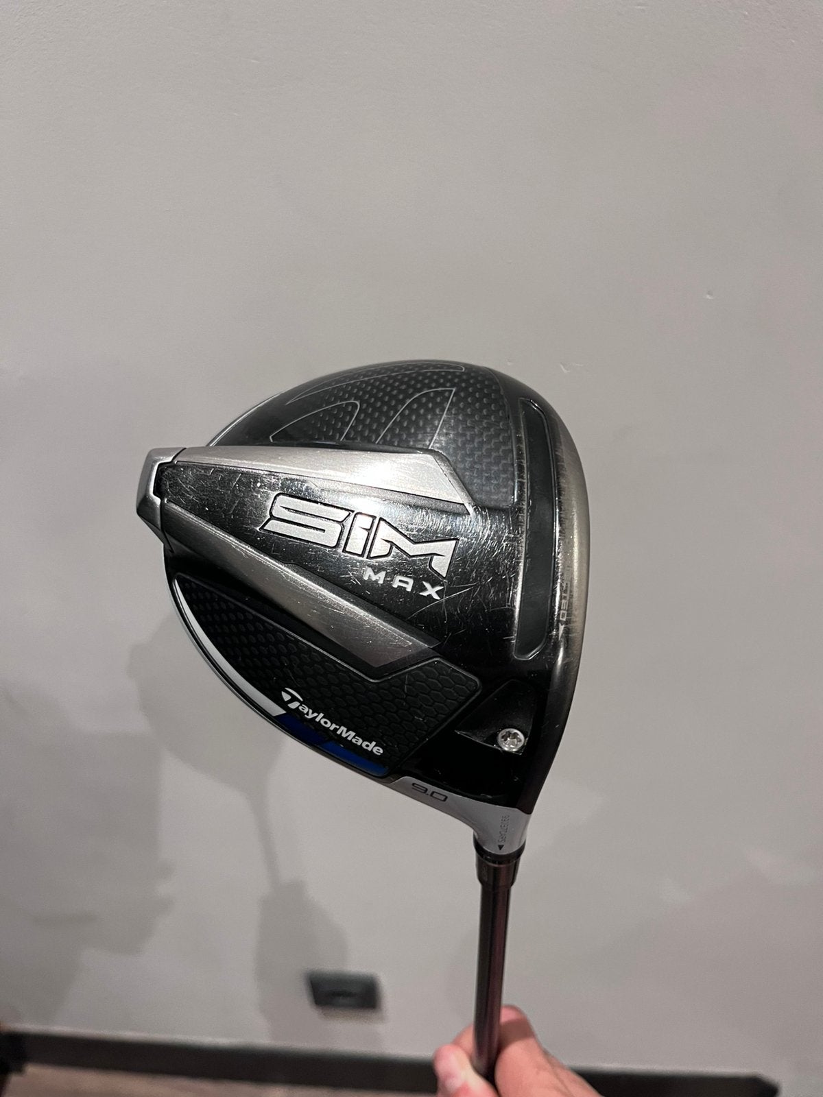 TaylorMade SIM Max Driver 9 –Stiff Ventus blue, Sport en Fitness, Ophalen of Verzenden, Zo goed als nieuw, Club