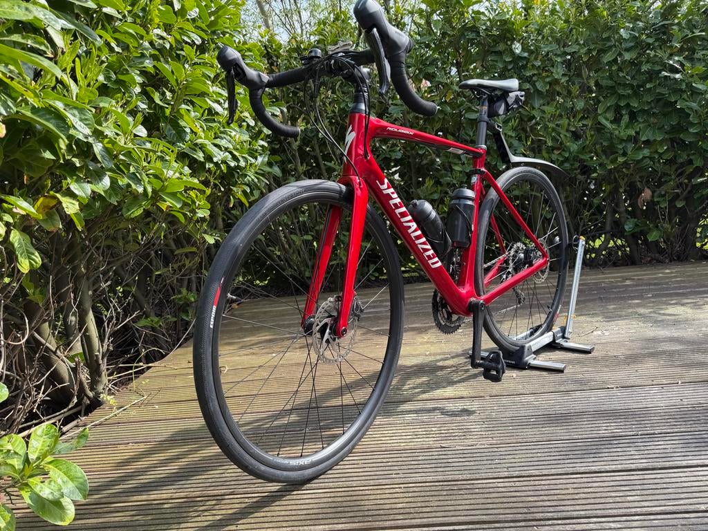 Specialized Roubaix racefiets incl. standaard, 28 inch, Carbon, Heren, Zo goed als nieuw