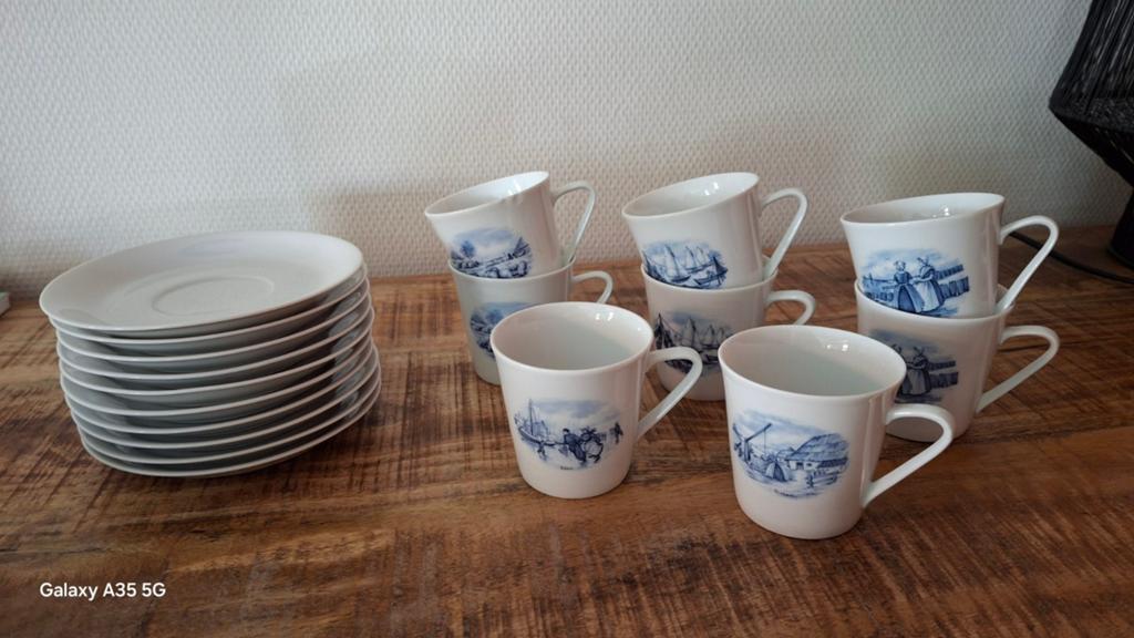 Bavaria porselein kop en schotel vintage, Antiek en Kunst, Ophalen