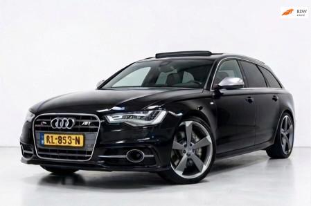 Audi S6 Avant 4.0 TFSI Pro Line+ ABT HUD 3D B&O KERAMISCH VO, Auto's, Automaat, Euro 5, Gebruikt, 8 cilinders
