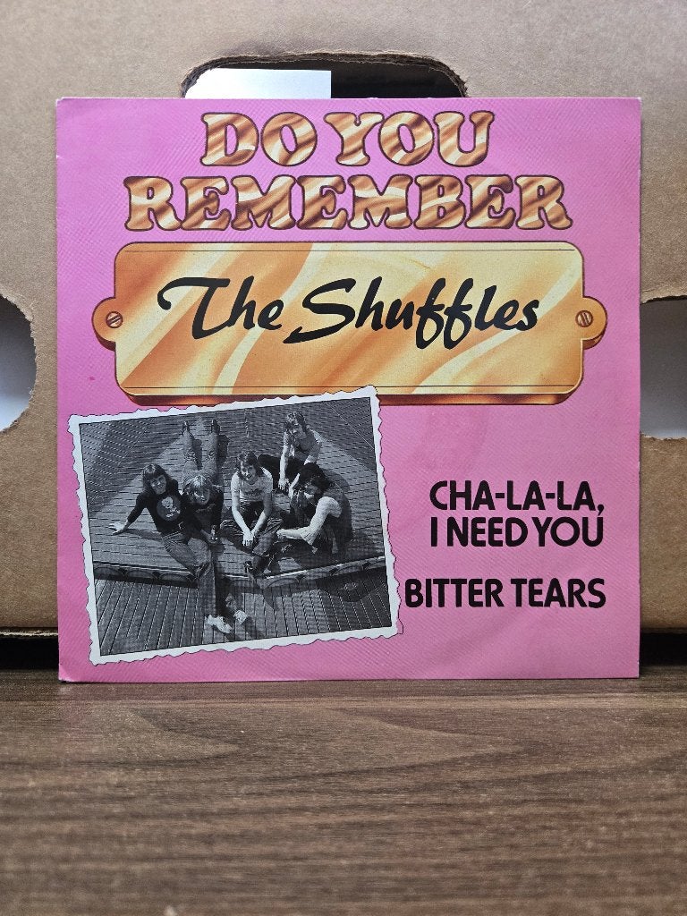 The Shuffles - Cha-la-la I need you/Bitter tears, 7 inch, Ophalen of Verzenden, Zo goed als nieuw, Pop