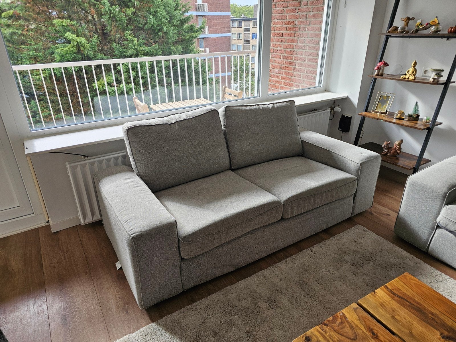 IKEA Kivik banken set (3-zits en 2-zits), Gebruikt, 75 tot 100 cm, Ophalen of Verzenden, Rechte bank