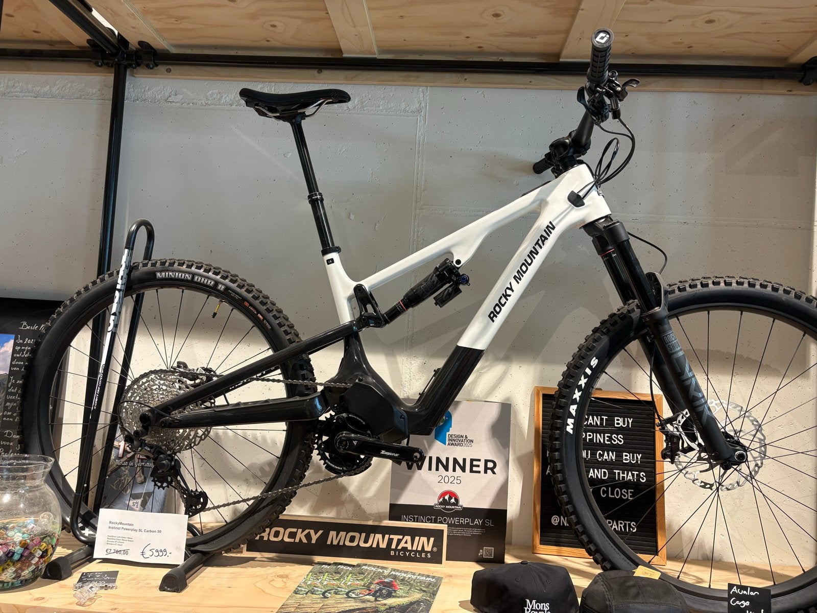 Rocky Mountain Instinct Powerplay SL Carbon 50 Large, Fietsen en Brommers, 57 cm of meer, Nieuw, Schijfrem, Ophalen