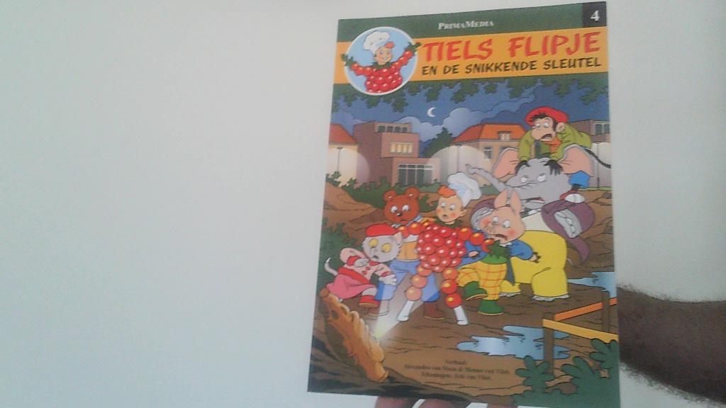 tiels flipje nr 4 tiels flipje en de snikkende sleutel 2008, Boeken, Stripboeken, Eén stripboek, Verzenden, Zo goed als nieuw