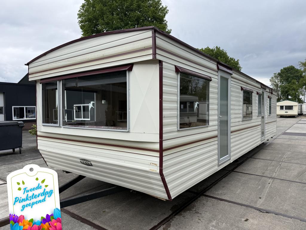 Ascot Stacaravan 10 x 3.10 m 2 SLP, Caravans en Kamperen, Niet ingevuld, Niet ingevuld, Niet ingevuld