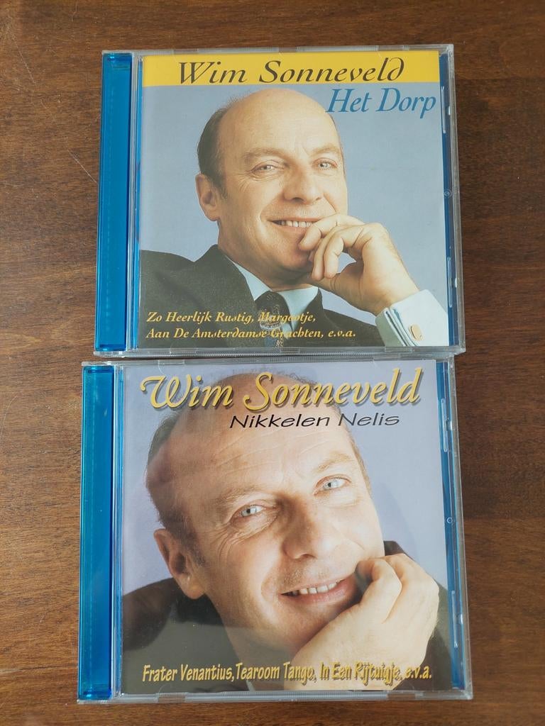 Wim Sonneveld CD's: Het Dorp & Nikkelen Nelis, Ophalen of Verzenden, Zo goed als nieuw