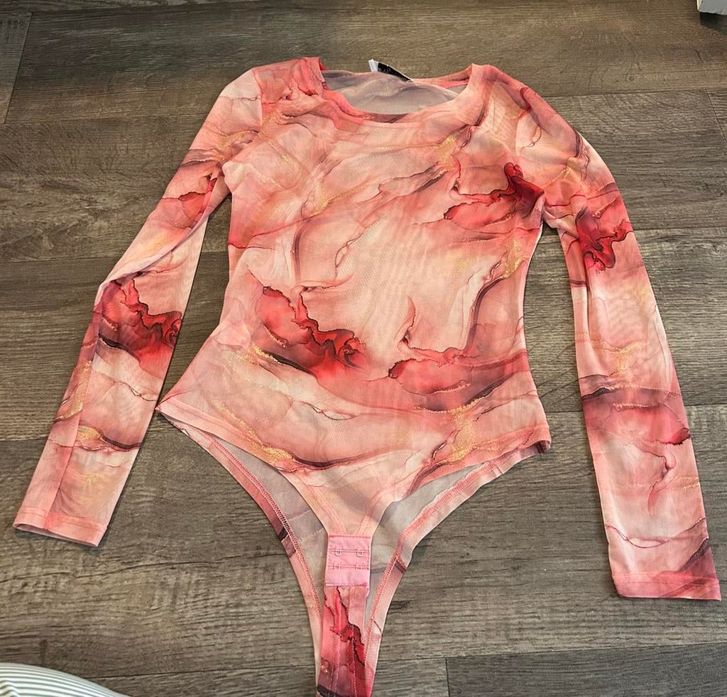 By Swan body roze glitter, maat S, Ophalen of Verzenden, Nieuw, Maat 36 (S), Roze